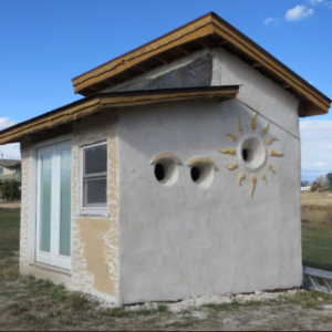 Hemcrete tiny house